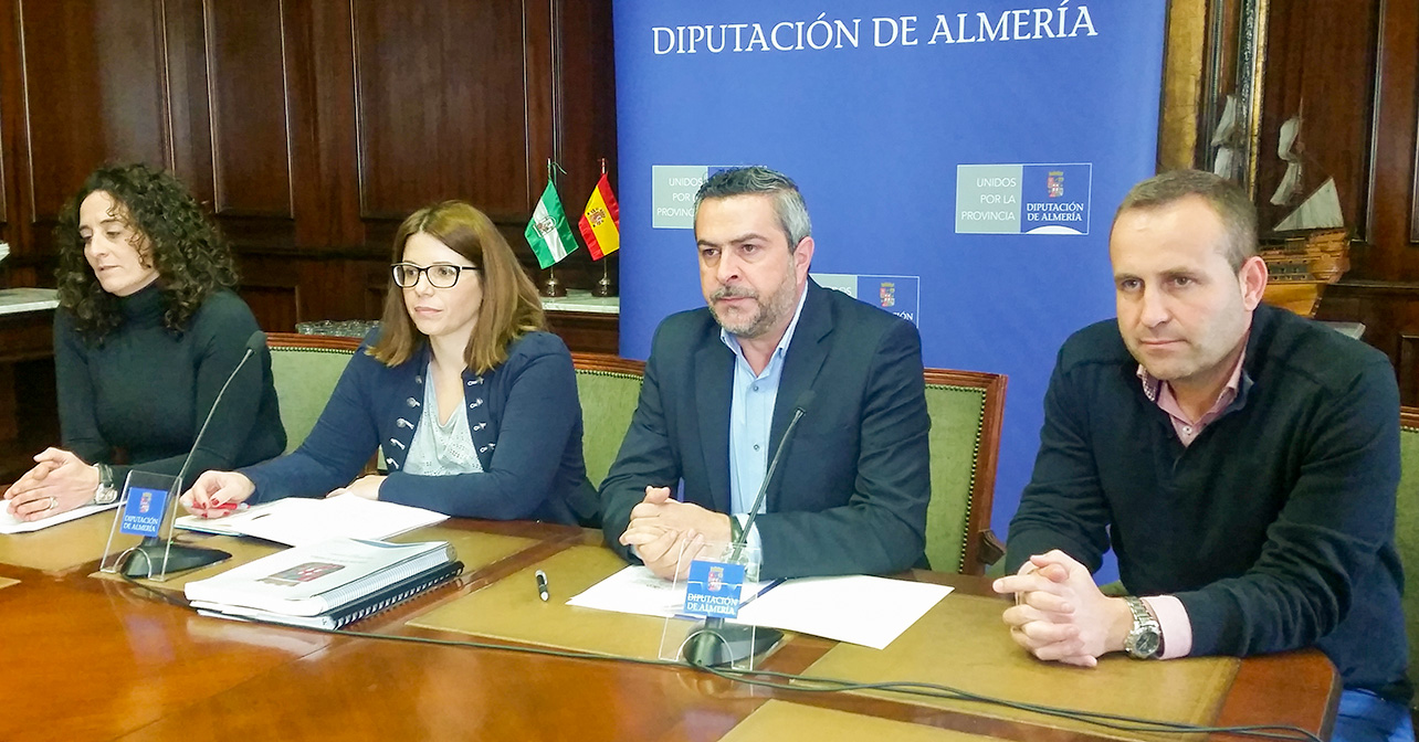 Rueda de prensa que ha ofrecido el Grupo Socialista de la Diputación Provincial
