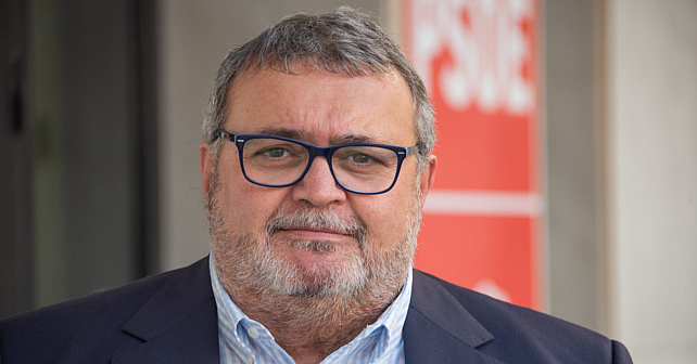 Manolo García, portavoz del PSOE en el ayuntamiento de Roquetas de Mar