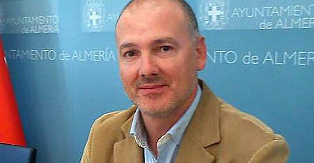 Joaquín Jiménez, portavoz del PSOE en el Ayuntamiento de Almería