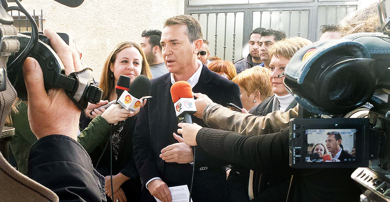 Candidato del PSOE a la Alcaldía de Almería, Juan Carlos Pérez Navas