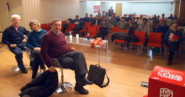 Jornada de "Historia del Socialismo" celebrada en la sede provincial del PSOE de Almería, organizada por la Fundación Pablo Iglesias y la secretaría de Cultura de la Ejecutiva local del PSOE de Almería