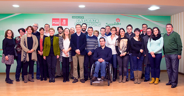 Candidatura del PSOE de Almería capital para concurrir a las elecciones municipales