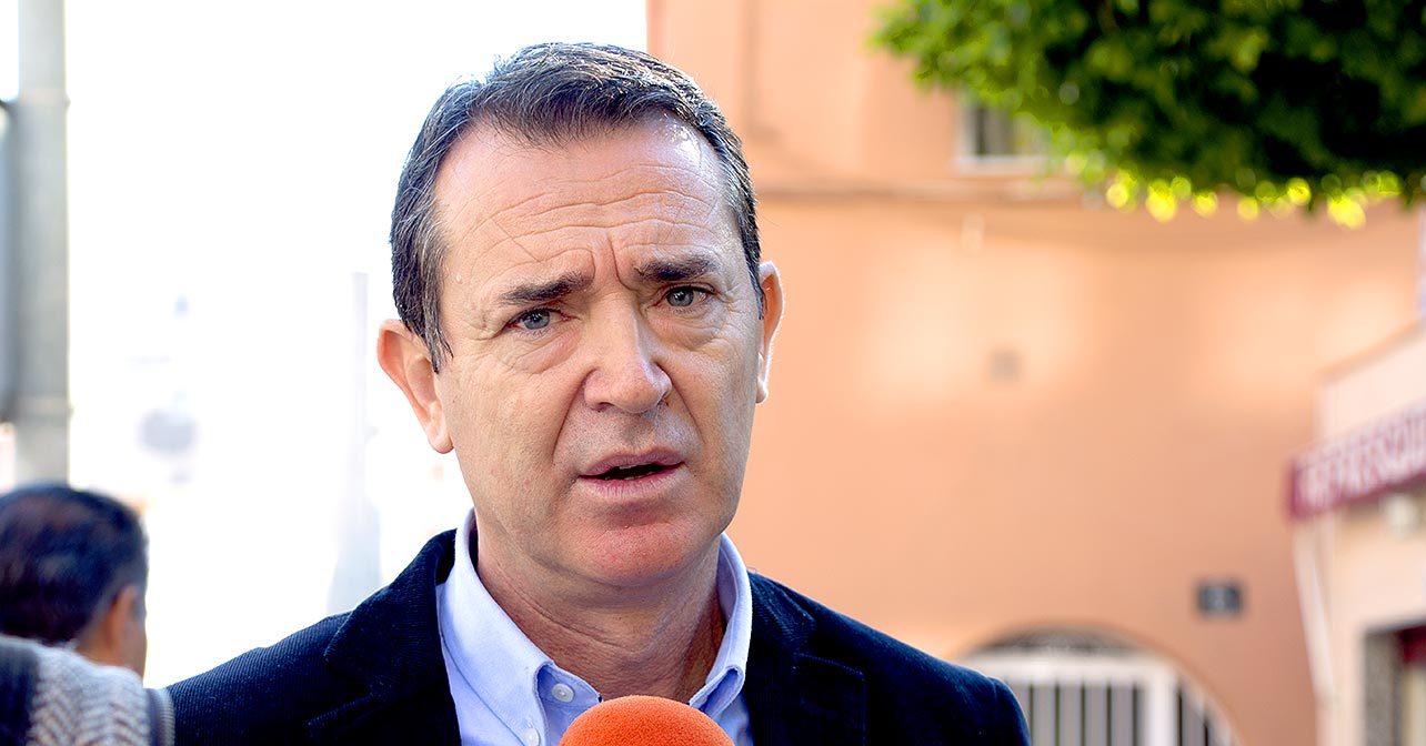 Juan Carlos Pérez Navas, candidato del PSOE a la Alcaldía de Almería