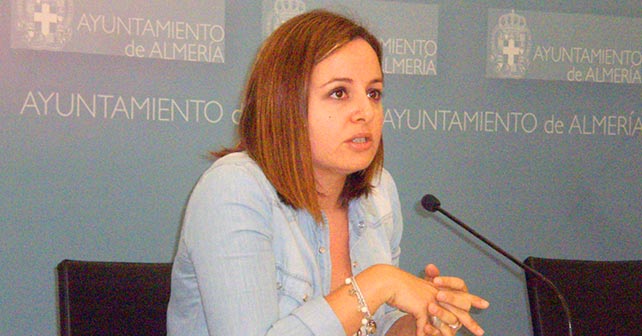 Carmen Núñez, portavoz socialista en el Ayuntamiento de Almería