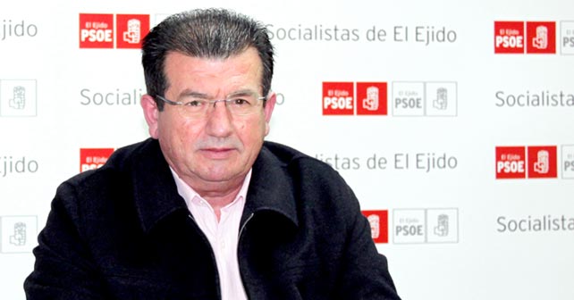 José Miguel Alarcón, concejal del PSOE en el Ayuntamiento de El Ejido