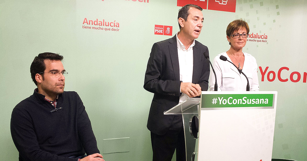 Rueda de prensa ofrecida por el candidato del PSOE a la Alcaldía de Almería, Juan Carlos Pérez Navas, sobre turismo