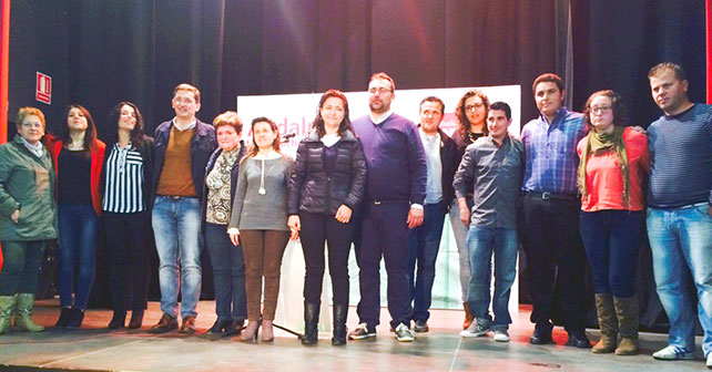 Presentación de la candidatura del PSOE de Sorbas a las elecciones municipales