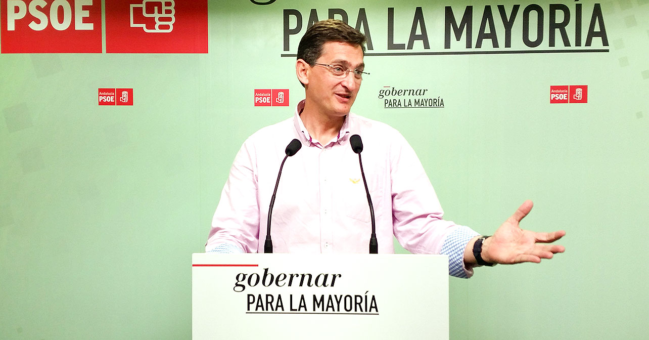Secretario general del PSOE de Almería, José Luis Sánchez Teruel