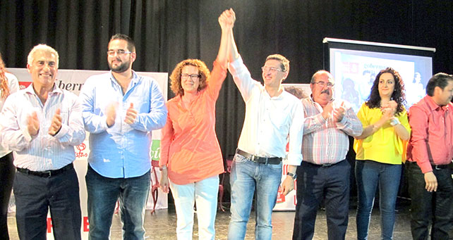 Presentación de la candidatura del PSOE de Garrucha