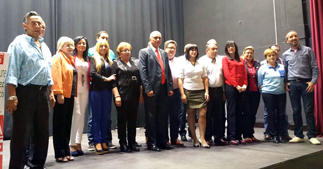 Presentación de la candidatura del PSOE de Vélez Blanco