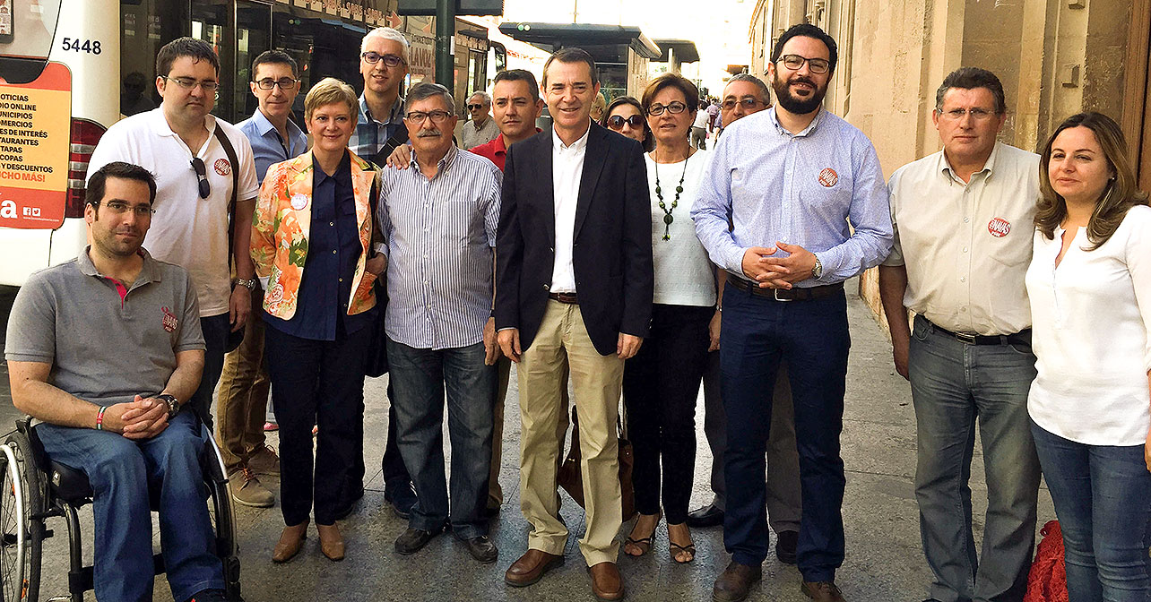 ALMERÍA. El PSOE reorganizará las líneas de autobús para que todos los barrios de Almería estén bien conectados