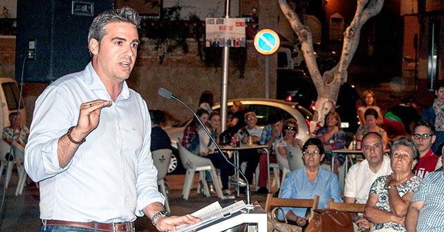 Acto celebrado por el PSOE de Viator para presentar su proyecto ante las próximas elecciones municipales