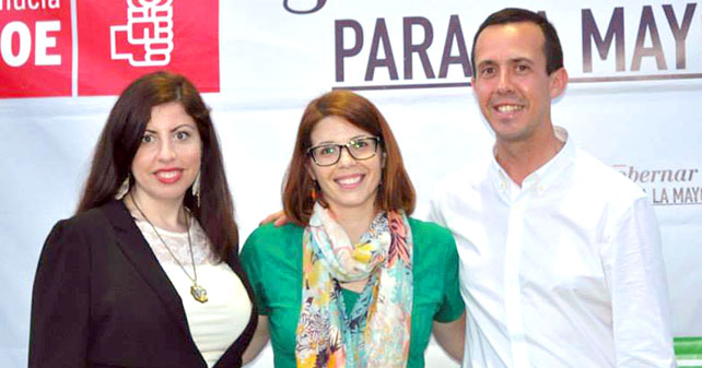 La candidata socialista a la Alcaldía de Huércal de Almería, Ángeles Castillo, con propuestas en materia de servicios públicios y transparencia