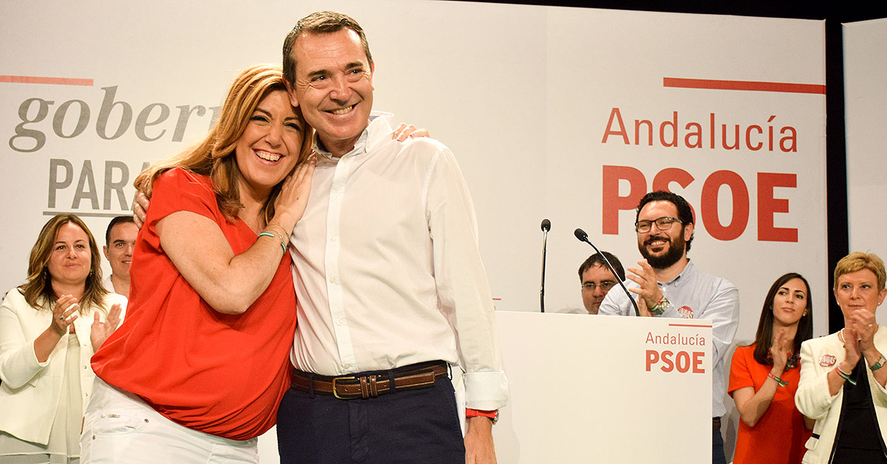 Acto celebrado en Almería capital con Susana Díaz