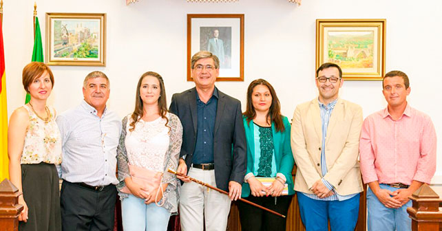 Toma de posesión del nuevo alcalde de Pechina, Juan Manuel López