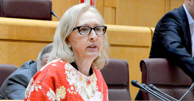 Fuensanta Coves, portavoz de Agricultura del PSOE en el Senado