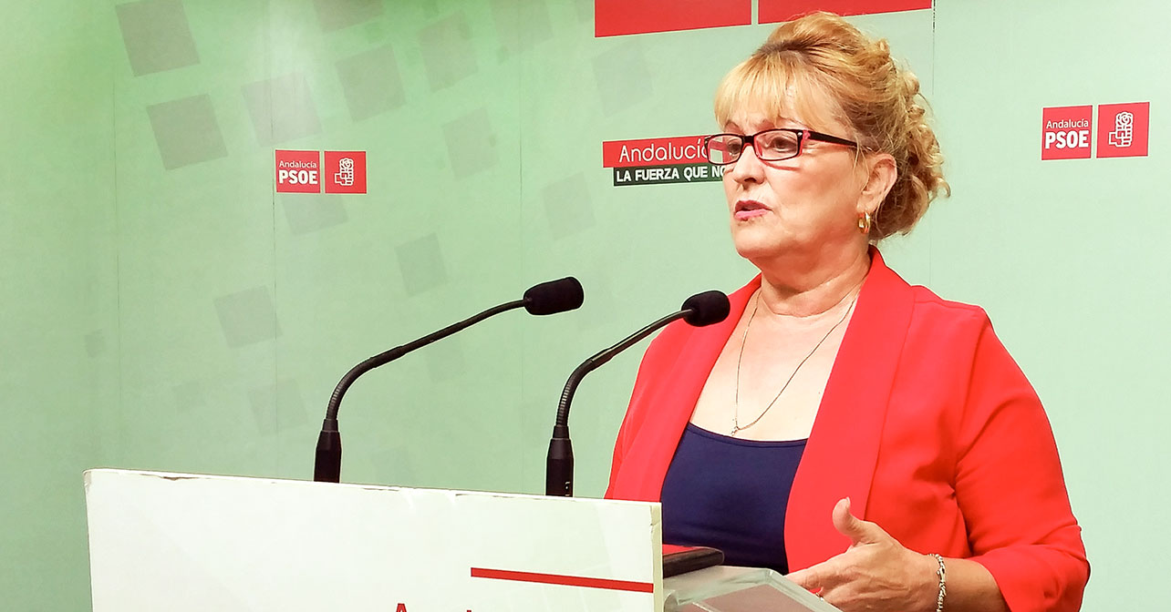 Adela Segura, parlamentaria andaluza del PSOE de Almería