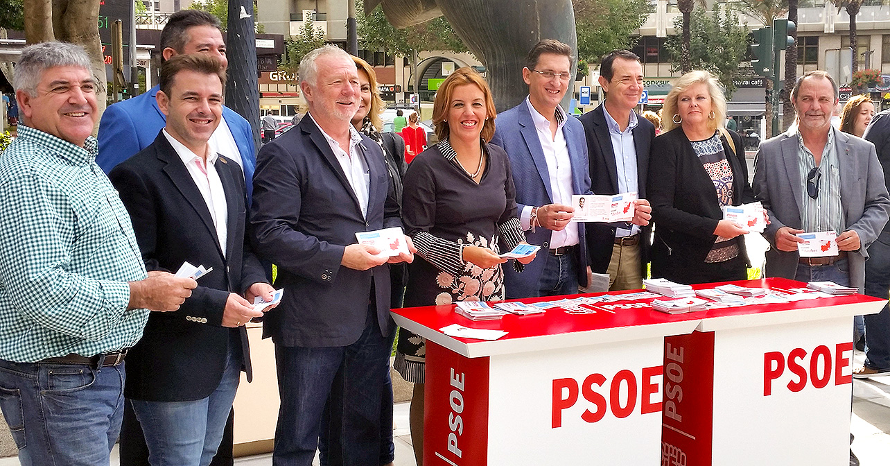 El PSOE anuncia que Almería será “prioritaria” con un gobierno presidido por Pedro Sánchez