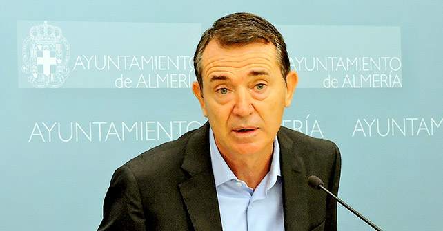 Juan Carlos Pérez Navas, portavoz del Grupo Municipal Socialista en el Ayuntamiento de Almería