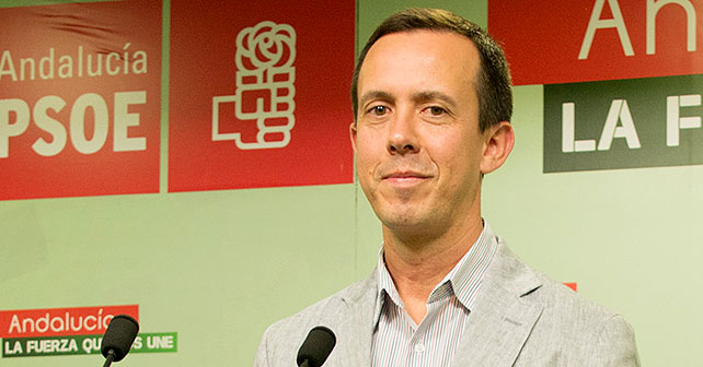 Jose María Martín, parlamentario andaluz del PSOE de Almería