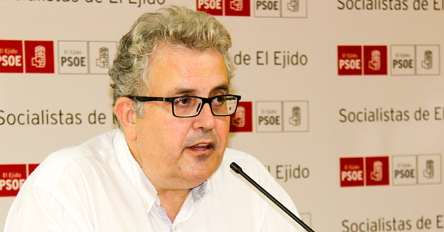 Tomás Elorrieta, secretario general del PSOE de El Ejido