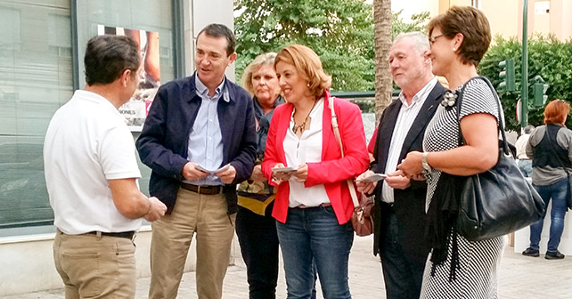 Candidatos al Congreso y Senado del PSOE de Almería
