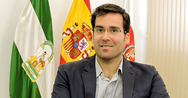 Pedro Díaz, concejal del Grupo Municipal Socialista en el Ayuntamiento de Almería