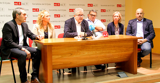 Marcelo López, Teresa Piqueras, Tomás Elorrieta, Manolo García, María José López y Juan José Callejón