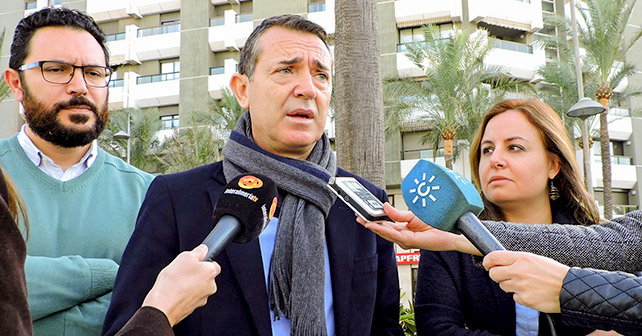 El portavoz del PSOE en el Ayuntamiento de Almería, Juan Carlos Pérez Navas, sobre los presupuestos municipales