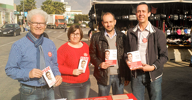 El PSOE de El Ejido acerca las propuestas socialistas de gobierno a los vecinos de Las Norias