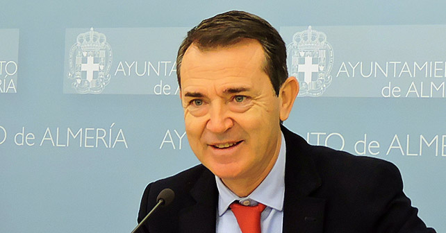 Juan Carlos Pérez Navas, portavoz del Grupo Municipal Socialista en el Ayuntamiento de Almería