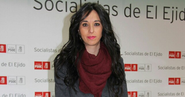 María José Lezama, concejala socialista en el Ayuntamiento de El Ejido