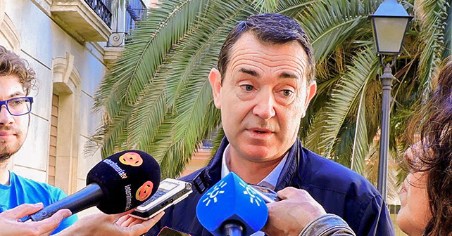 Juan Carlos Pérez Navas, portavoz del Grupo Municipal Socialista en el Ayuntamiento de Almería