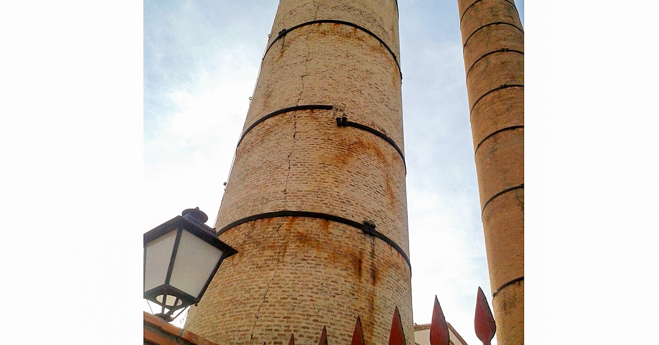 Torres de la Fábrica Azucarera de Adra