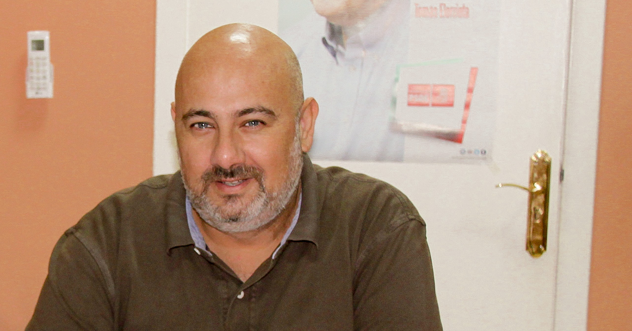 Juan José Callejón, concejal socialista en el Ayuntamiento de El Ejido