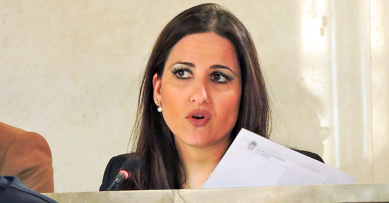 Inés Plaza, concejala del PSOE en el Ayuntamiento de Almería