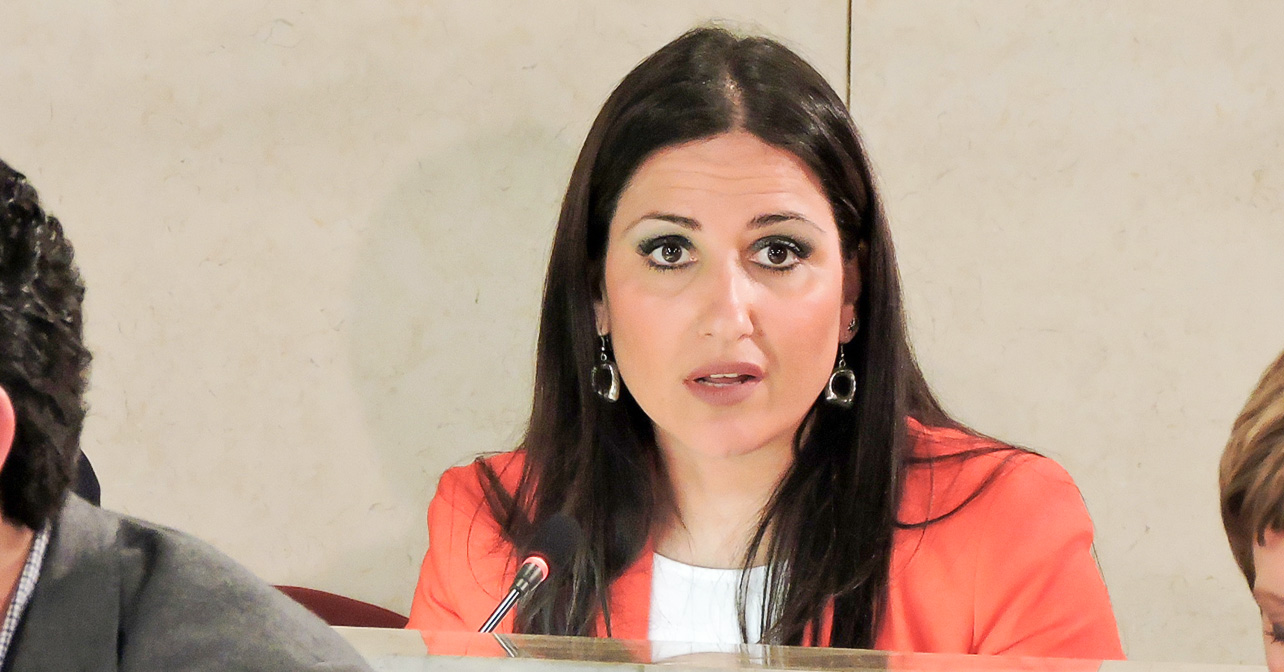 Inés Plaza, concejala del PSOE en el Ayuntamiento de Almería