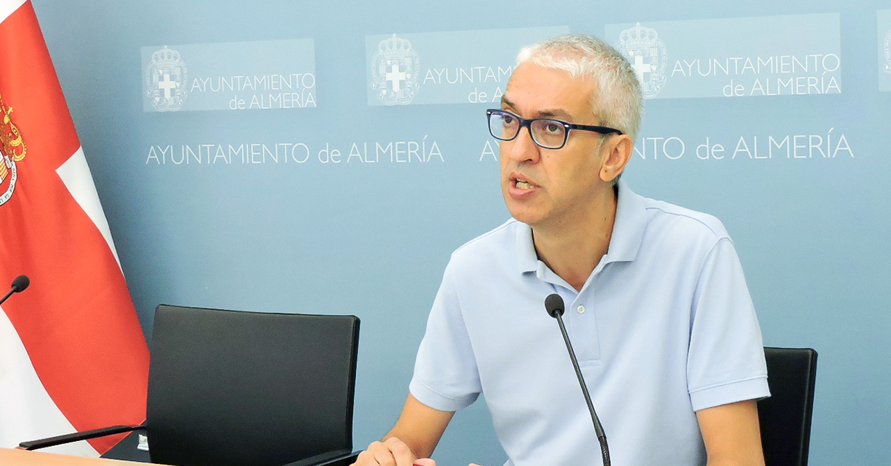 Manuel Vallejo, concejal del Grupo Municipal Socialista en el Ayuntamiento de Almería
