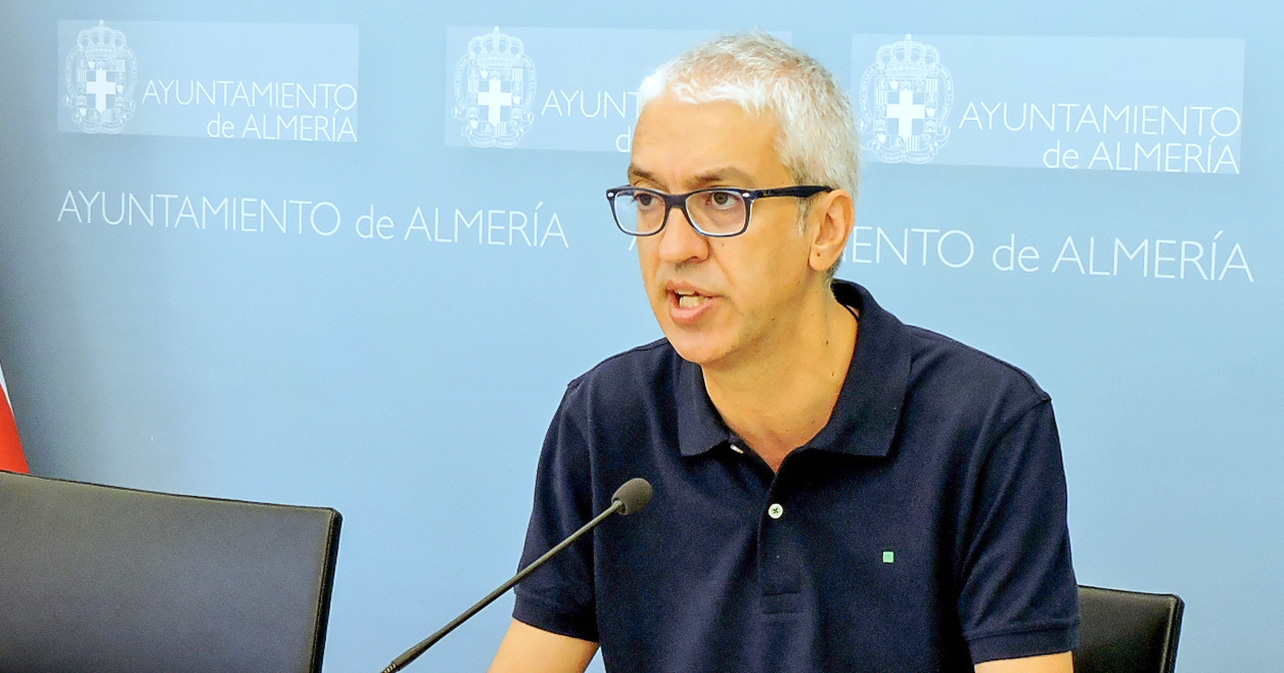 Manuel Vallejo, concejal del Grupo Municipal Socialista en el Ayuntamiento de Almería