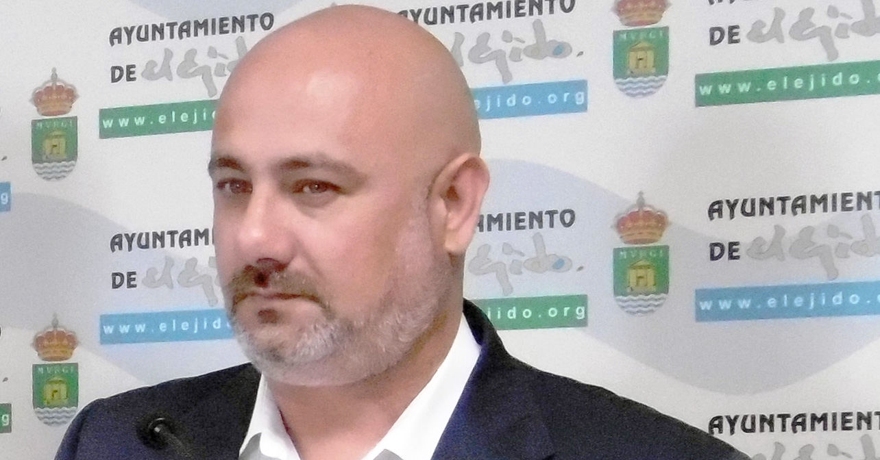 Juan José Callejón, concejal socialista en el Ayuntamiento de El Ejido