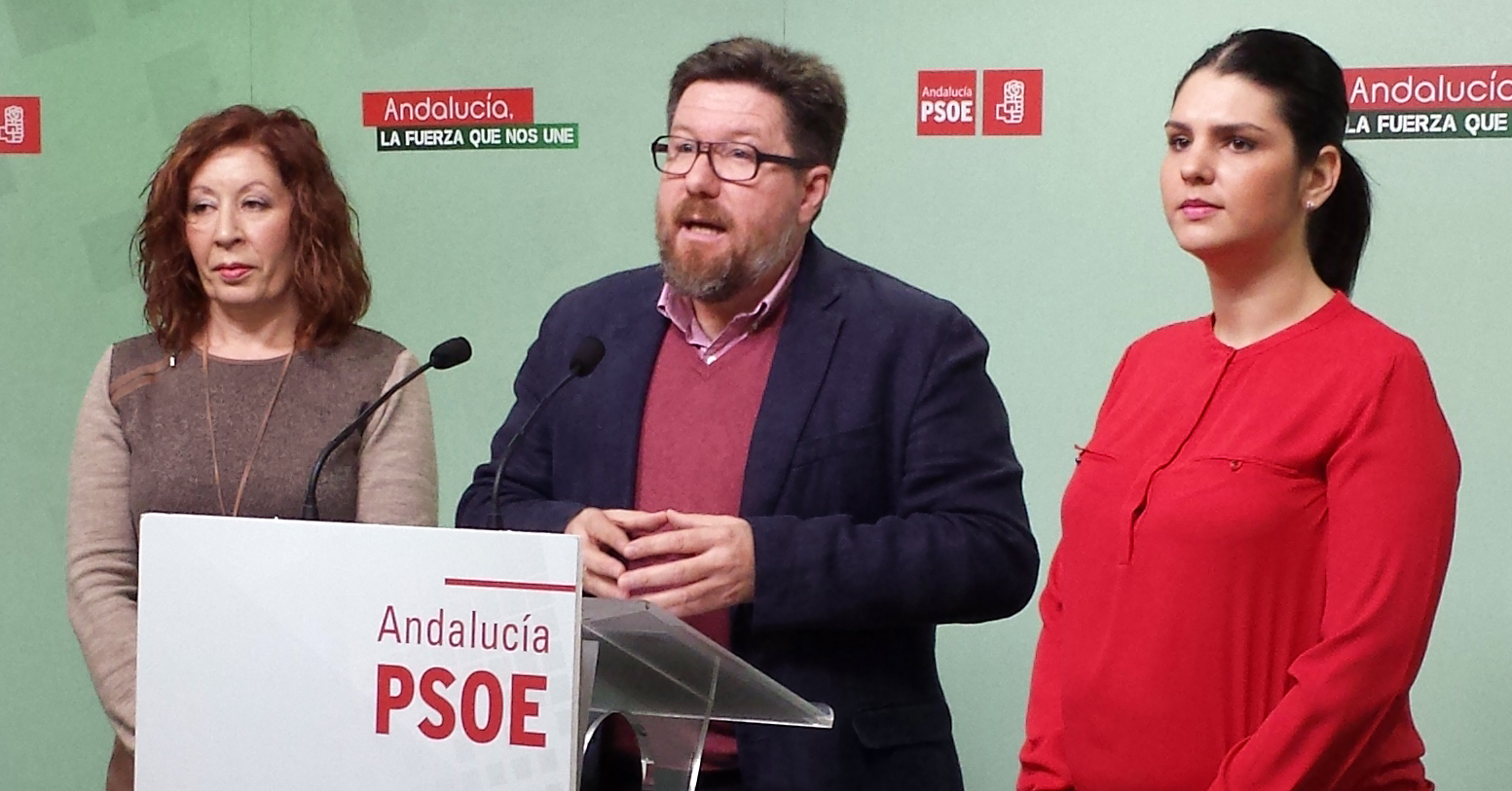 Parlamentarios andaluces del PSOE de Almería