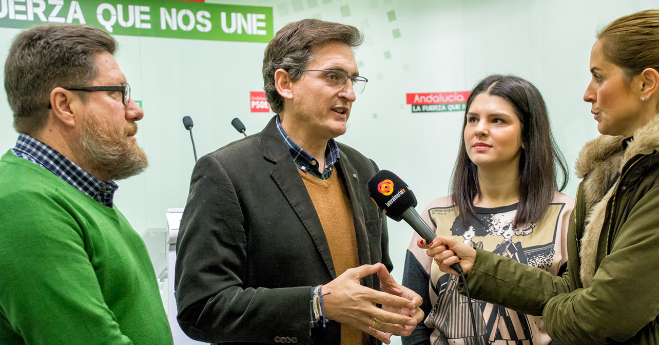 José Luis Sánchez Teruel, secretario general del PSOE de Almería