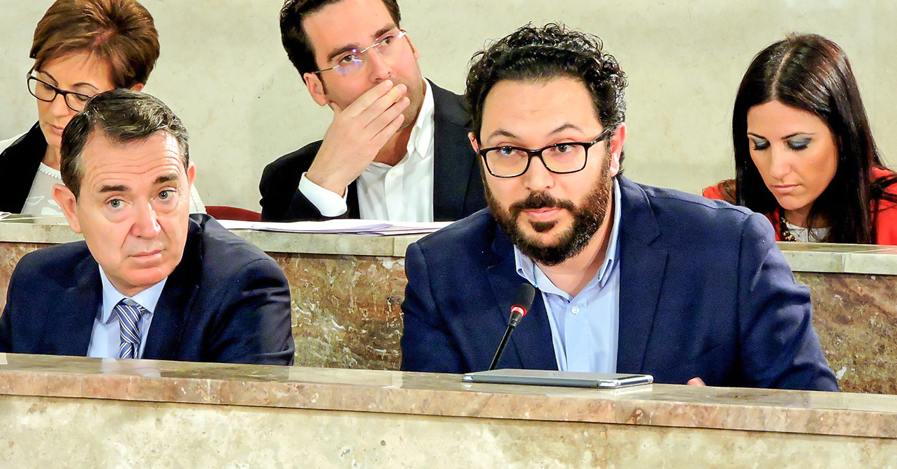 Grupo Socialista en el Pleno del Ayuntamiento de Almería
