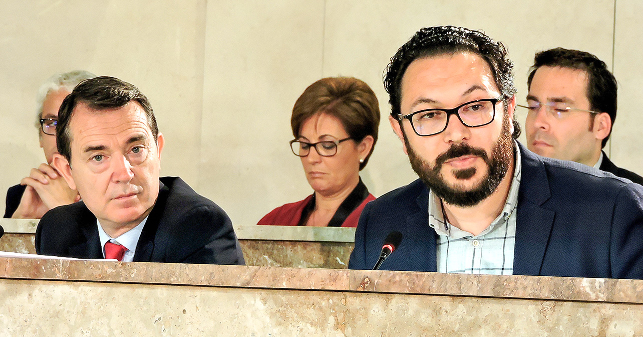 Grupo Socialista en el Pleno del Ayuntamiento de Almería