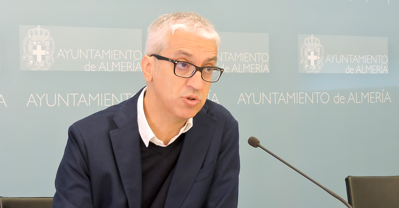 Manuel Vallejo, concejal del Grupo Municipal Socialista en el Ayuntamiento de Almería