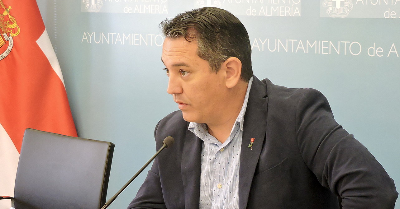 Indalecio Gutiérrez, concejal del PSOE en el Ayuntamiento de Almería