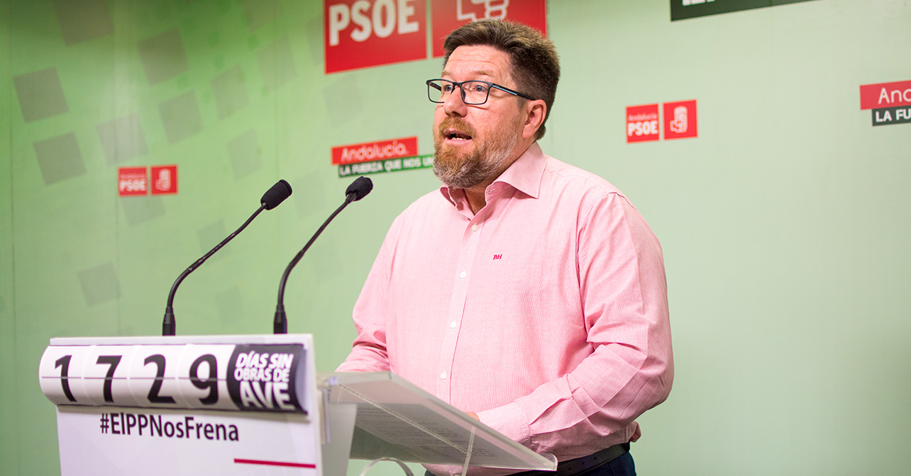 Rodrigo Sánchez Haro, parlamentario andaluz por el PSOE de Almería