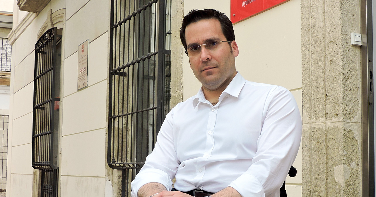 Pedro Díaz, concejal socialista en el Ayuntamiento de Almería-