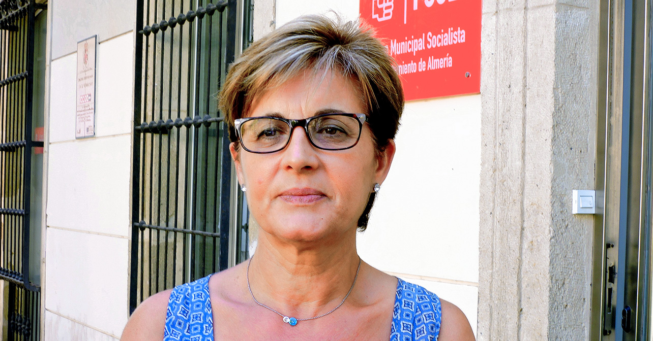 Adriana Valverde, concejala del PSOE en el Ayuntamiento de Almería