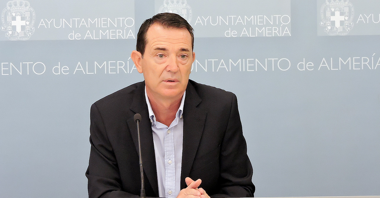 Juan Carlos Pérez Navas, portavoz del Grupo Municipal Socialista en el Ayuntamiento de Almería